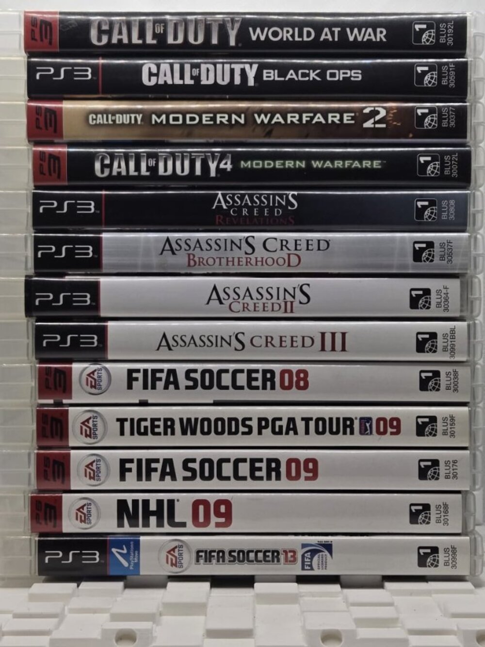 13 PS3 Game Lot Call of Duty Assassin's Creed FIFA NHL CIB Tested PlayStation 3